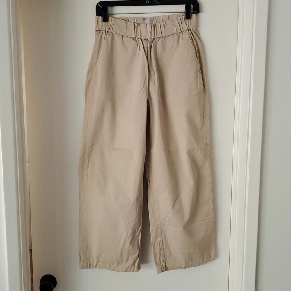 EUC Everlane Wide Leg Crop Pants - size 4